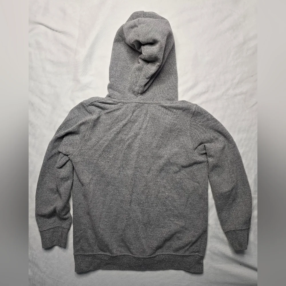 Zara kids zip up hoodie grey size 7